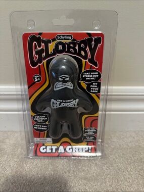 Schylling Globby Black Stress Toy - Get A Grip!